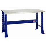 Shureshop Stationary Workbench, stainless steel top 34x72 - 8111